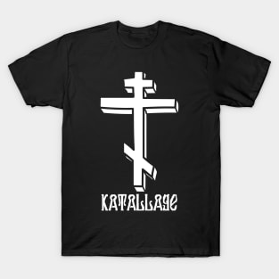 Eastern Orthodox Cross Reconciliation Katallage T-Shirt